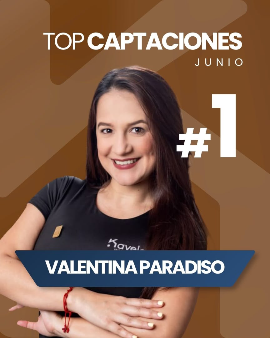 Top Captaciones puesto #1 - Junio