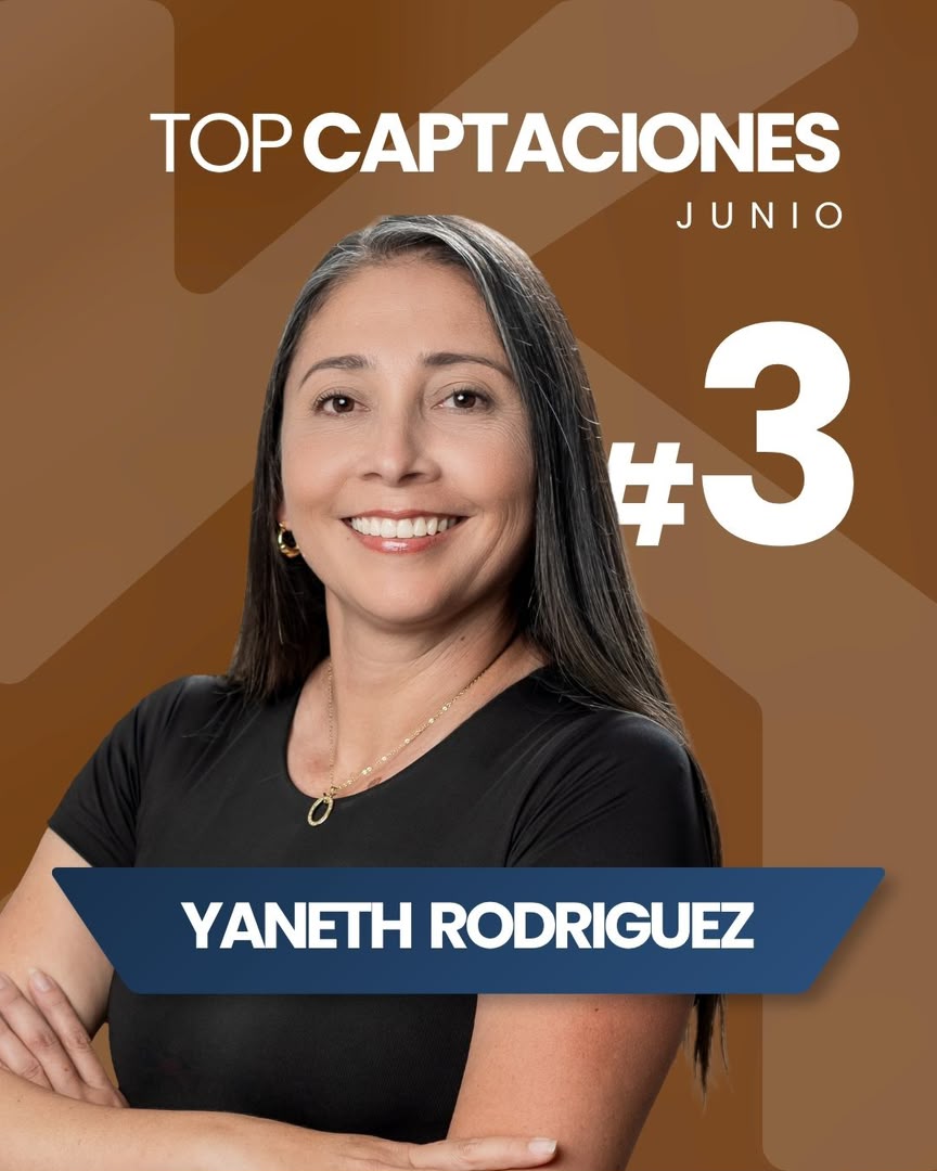 Top Captaciones puesto #3 - Junio