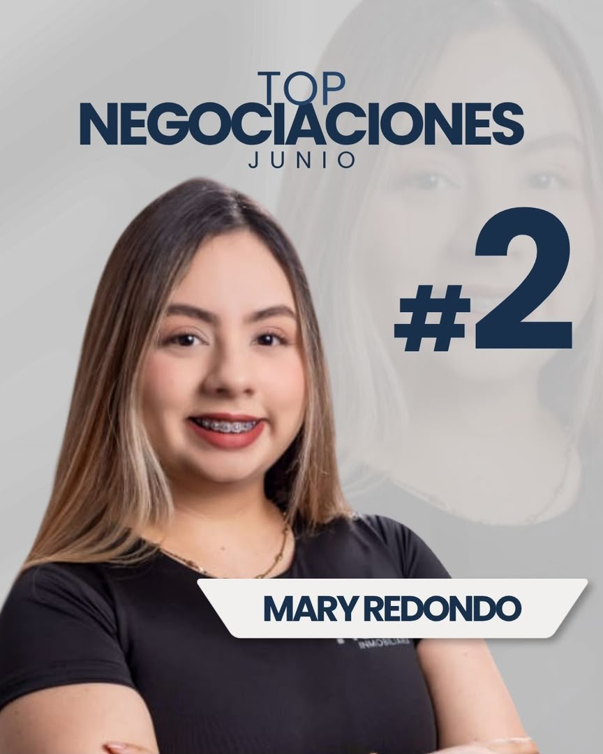Top Negociaciones puesto #2 - Junio