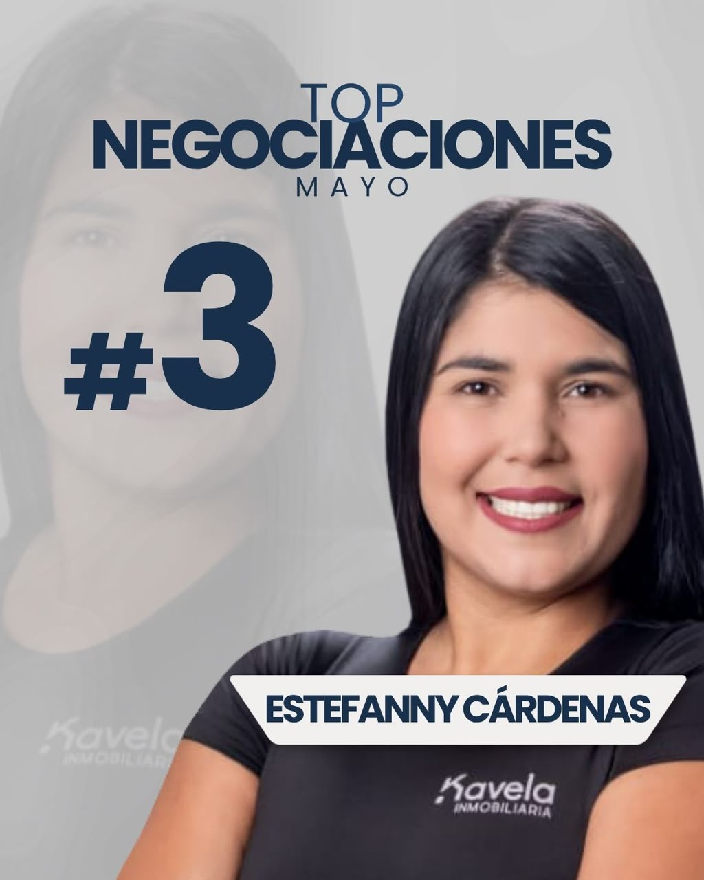 Top Negociaciones puesto #3 - Mayo