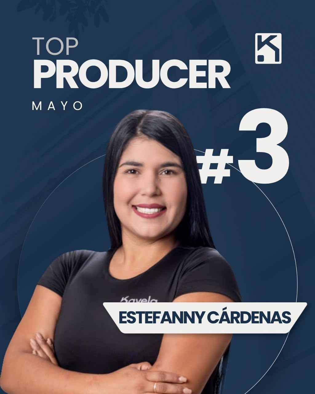 Top Producer puesto #3 - Mayo